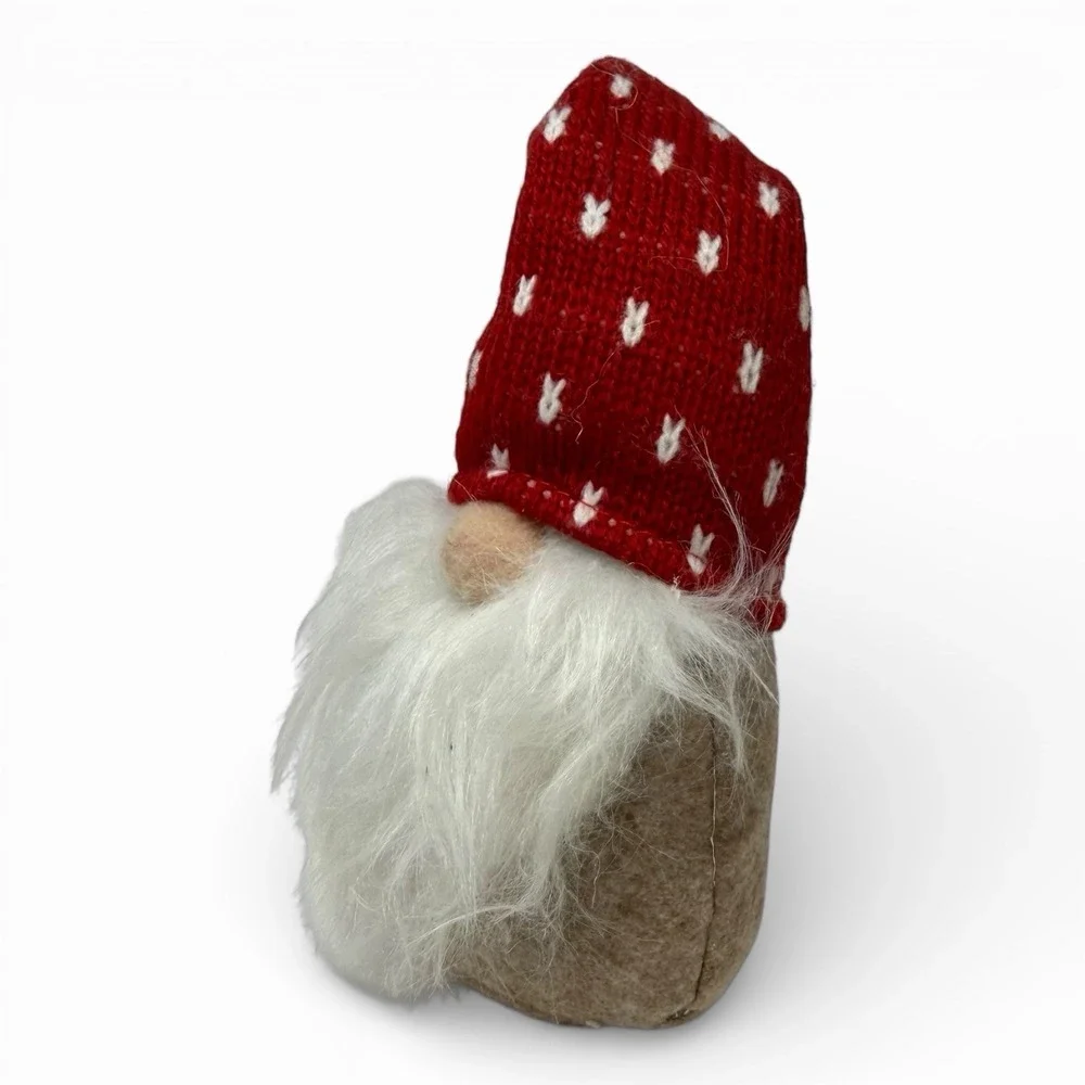 Red & White Polka Dot Gnome Christmas Holiday Decor Kids‎ Elf Shelf